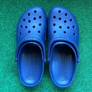 Navy Blue Crocs